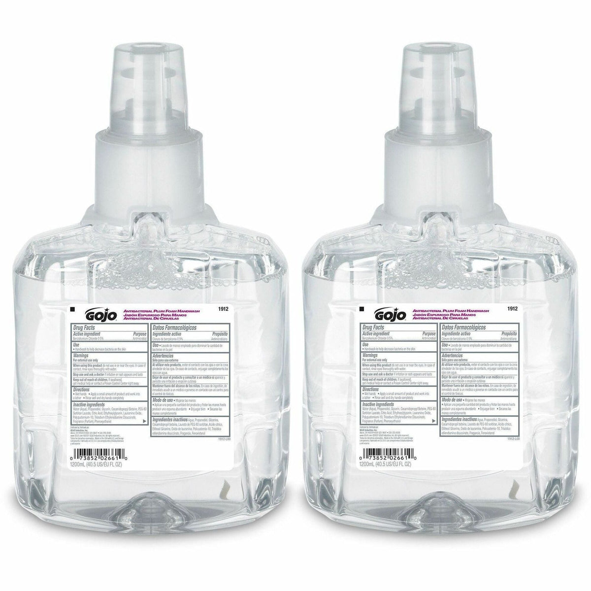 Gojo&reg; LTX-12 Dispenser Plum Antibacterial Hand Soap - 2000