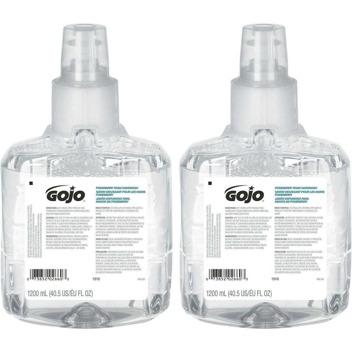 Gojo&reg; LTX-12 Pomeberry Foam Handwash Refill - 2000