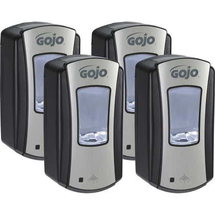 Gojo® LTX-12 Touch-free Foam Soap Dispenser - Automatic - 1.27 Quart - Chrome & Black - Skin Care Dispensers Refills