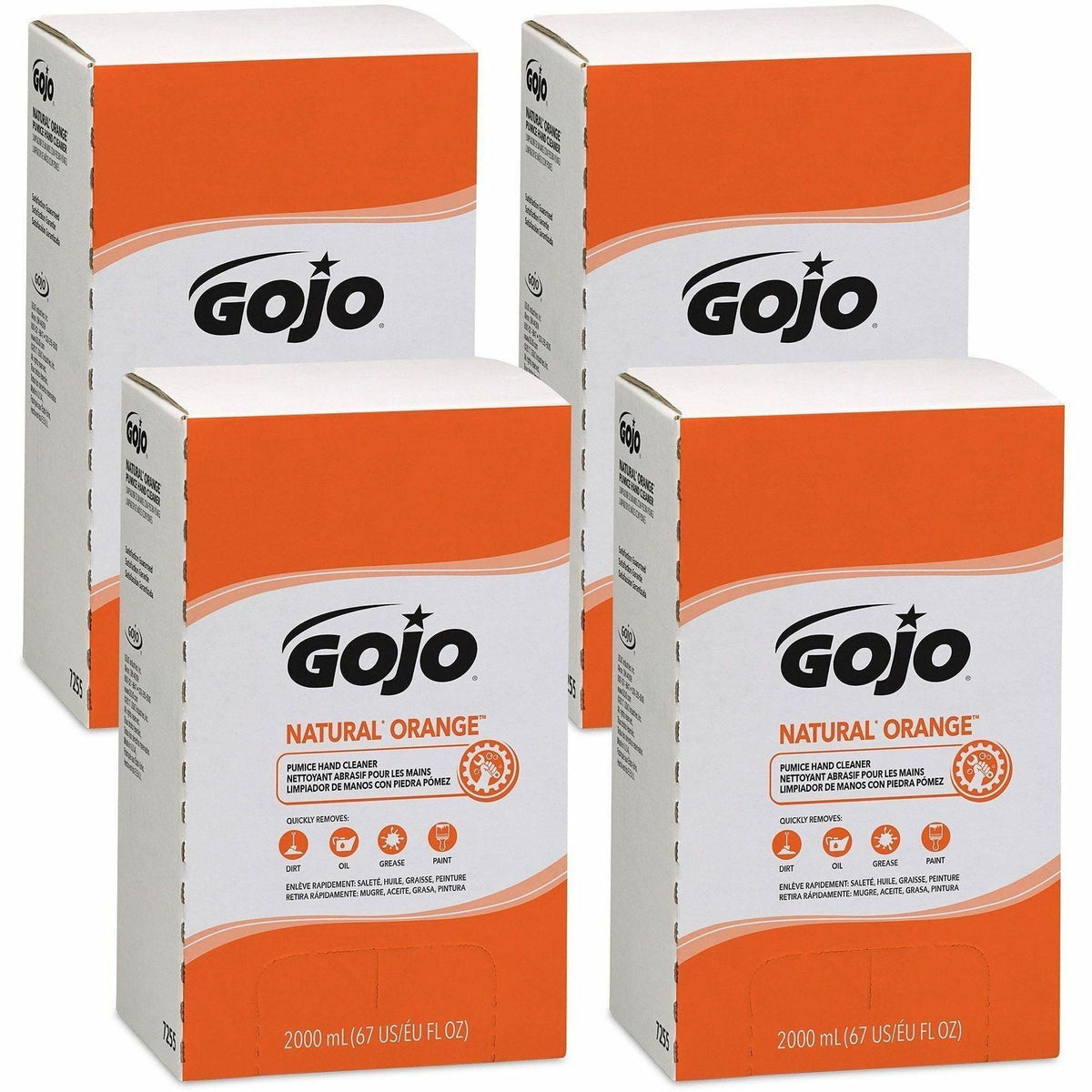 Gojo&reg; Natural Orange Pumice Hand Cleaner Refill - 2000