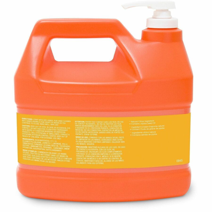 Gojo&reg; Natural Orange Smooth Hand Cleaner - Rear
