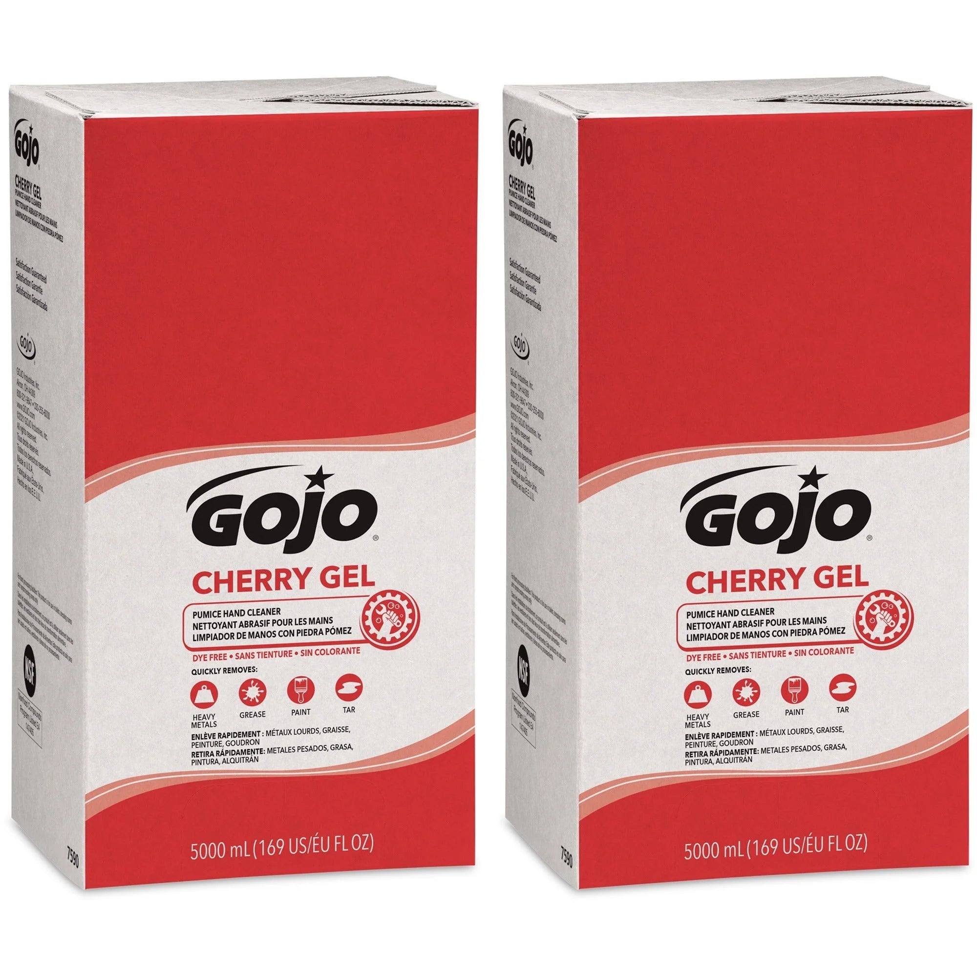 Gojo® PRO TDX 5000 Cherry Hand Cleaner - Heavy Duty Dirt Grease and Oil Remover - Skin Care Dispensers & Refills