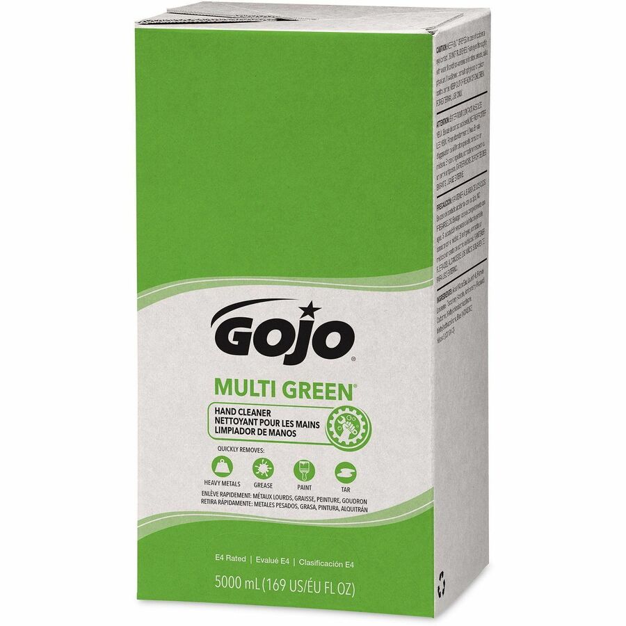 Gojo&reg; Pro TDX 5000 Refill Multi Green Hand Cleaner - Left