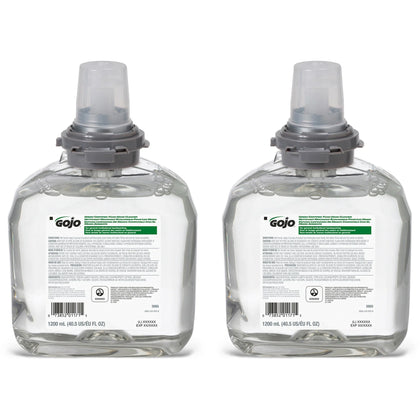 Gojo® TFX Green Certified Foam Hand Cleaner - Eco-friendly Care - 2/Carton - Soaps/Cleaners
