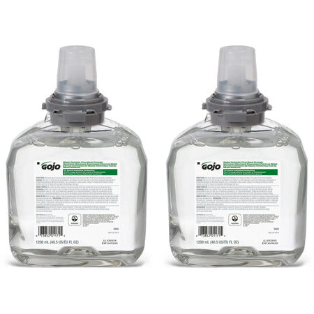 Gojo® TFX Green Certified Foam Hand Cleaner - Eco-friendly Care - 2/Carton - Soaps/Cleaners