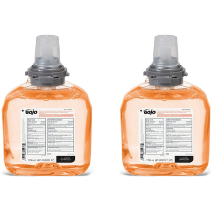 Gojo® TFX Premium Foam Antibacterial Handwash - Floral Scent - 1.27 quart - Kill Germs - 2 / Carton - Hand