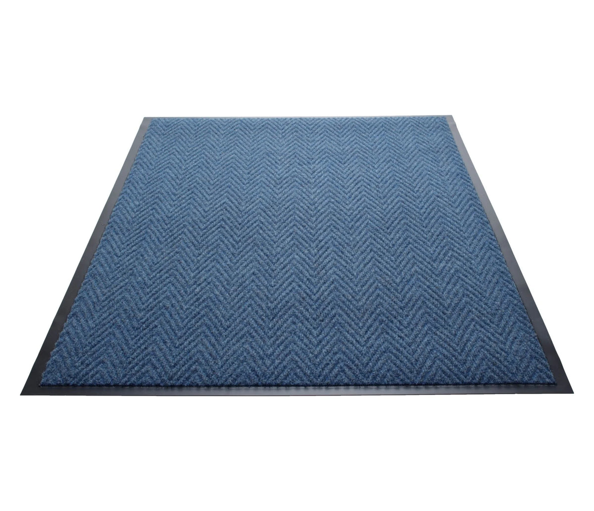 Golden Series Indoor Chevron Floor Mat - Blue / 2’x3’ - Mats