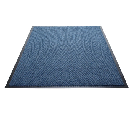 Golden Series Indoor Chevron Floor Mat - Blue / 2’x3’ - Mats