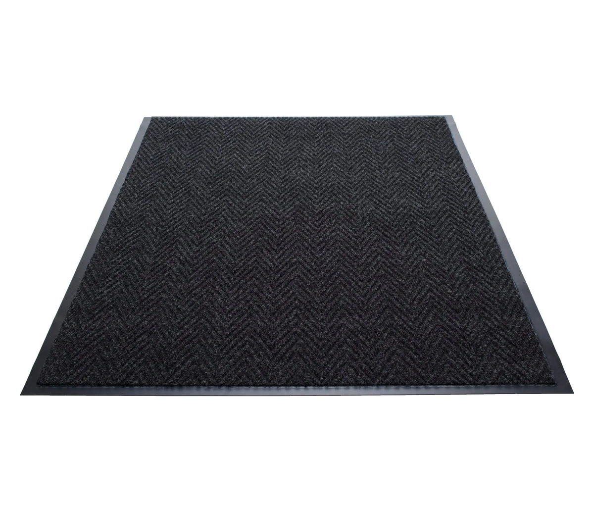 Golden Series Indoor Chevron Floor Mat - Charcoal / 2’x3’ - Mats