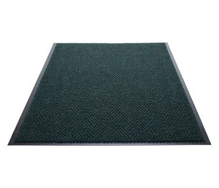 Golden Series Indoor Chevron Floor Mat - Green / 2’x3’ - Mats