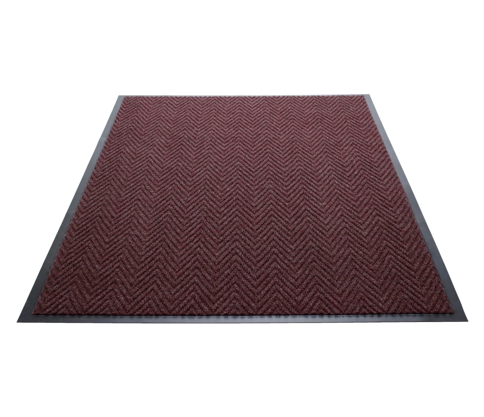 Golden Series Indoor Chevron Floor Mat - Red / 2’x3’ - Mats