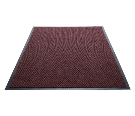 Golden Series Indoor Chevron Floor Mat - Red / 2’x3’ - Mats
