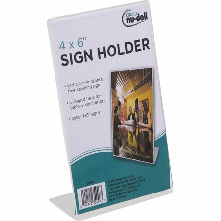 Golite nu-dell Freestanding Sign Holder - Right