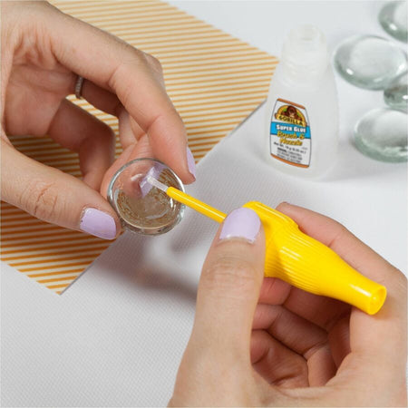 Gorilla Brush & Nozzle Super Glue - 0.35 oz - Clear - 1 Each