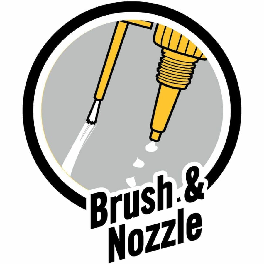 Gorilla Brush & Nozzle Super Glue - 0.35 oz - Clear - 1 Each