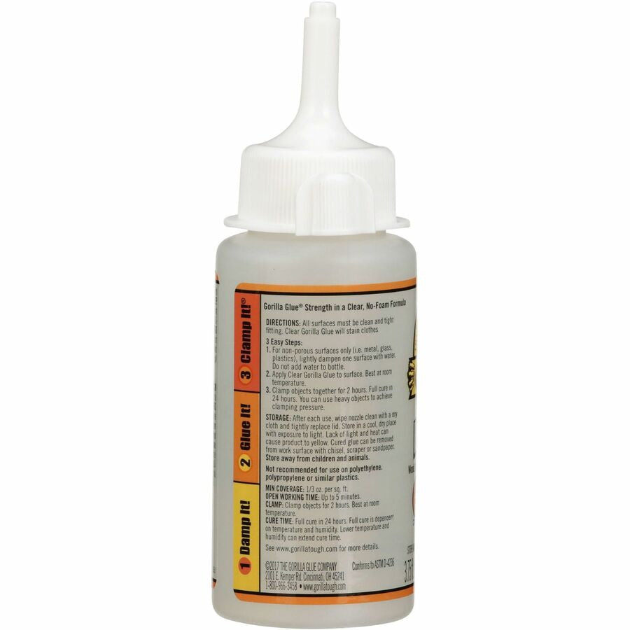 Gorilla Clear Glue - 3.75 fl oz - 1 Each - All-Purpose