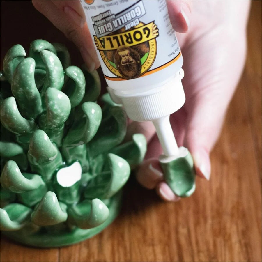 Gorilla Clear Glue: Strong 3.75 fl oz Adhesive - All-Purpose Glue