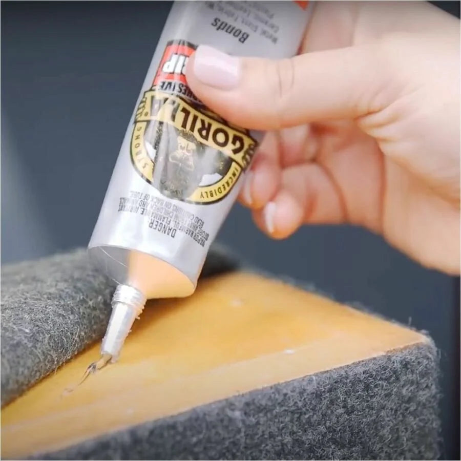 Gorilla Clear Grip Contact Adhesive - Strong Bond - 3 fl oz - All-Purpose Glue