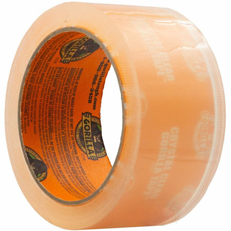 Gorilla Crystal Clear Tape - 18 yd Length x 1.88’’ Width - 1 Each - Duct