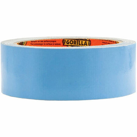 Gorilla Double-Sided Tape - 24 ft Length x 1.40’’ Width - Gray - 1 Roll