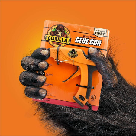 Gorilla Dual Temp Glue Gun - Orange Black - Guns & Accessories