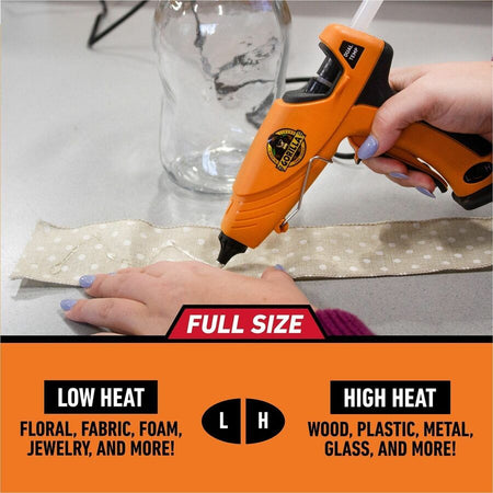 Gorilla Dual Temp Glue Gun - Orange Black - Guns & Accessories