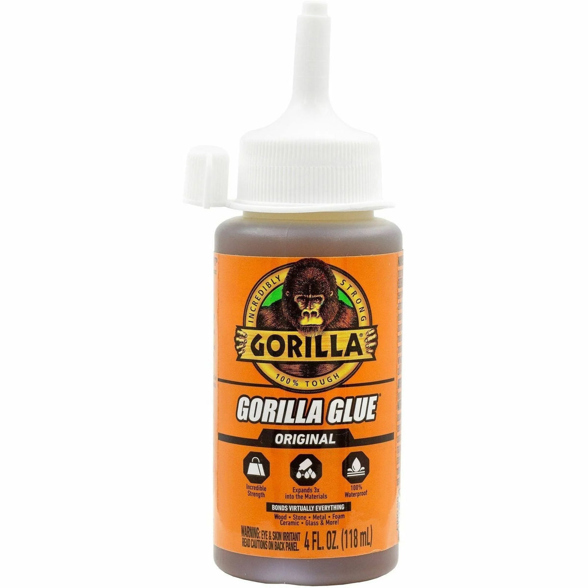 Gorilla Glue: 4 fl oz Brown Adhesive - 1 Each - All-Purpose Glue