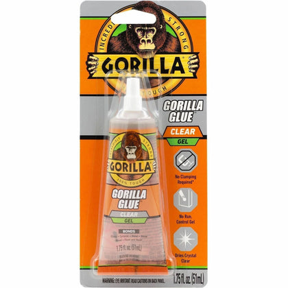 Gorilla Glue Clear Gel: Strong Hold Crystal Formula - 1.75 fl oz - Super