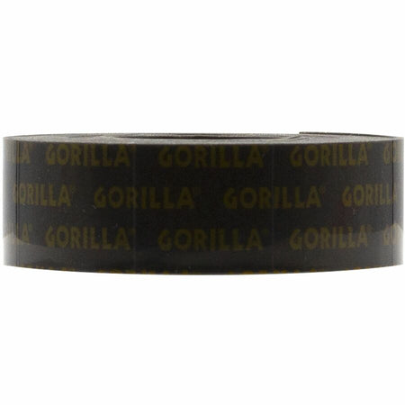 Gorilla Heavy Duty Mounting Tape - 10 ft Length x 1’’ Width - Black - 1 Each - & Putty