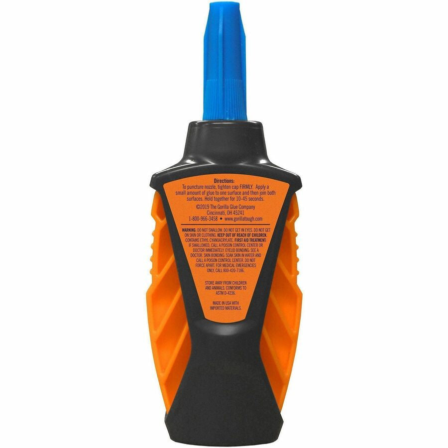 Gorilla Micro Precise Super Glue - 0.19 oz - Clear - 1 Each