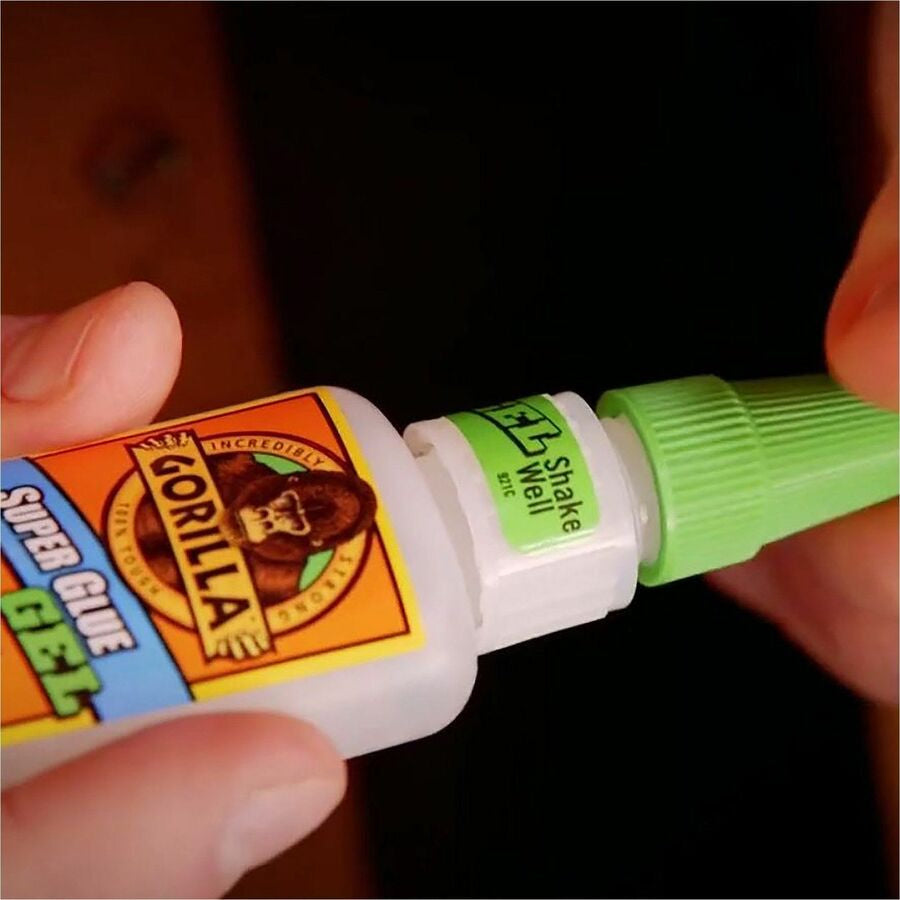 Gorilla Super Glue Gel - 0.53 oz - Clear - 1 Each