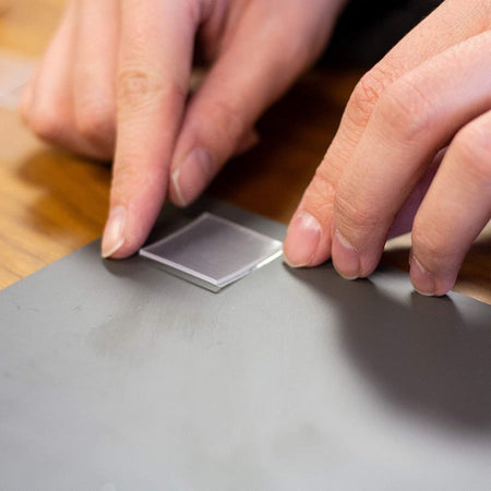 Gorilla Tough & Clear Mounting Squares - 1’’ Length x Width - 24 / Pack - Tape Putty