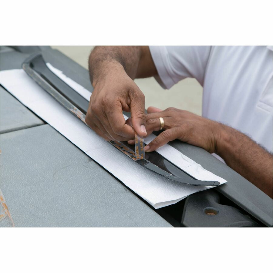 Gorilla Tough & Clear Mounting Tape - 12.50 ft Length x 1’’ Width - 1 Each - Putty