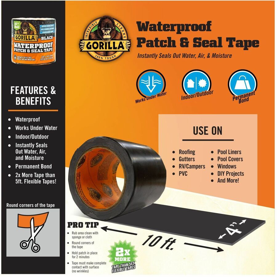 Gorilla Waterproof Patch & Seal Tape - Alternate-Image6