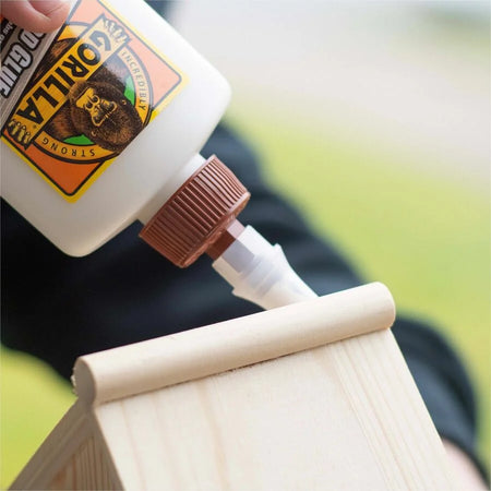 Gorilla Wood Glue: 4 oz Off White - Strong Bond for Woodworking - All-Purpose Glue