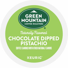 Green Mountain Coffee Roasters® K-Cup Chocolate Dipped Pistachio - Compatible with Keurig Brewer - Medium - Per Box