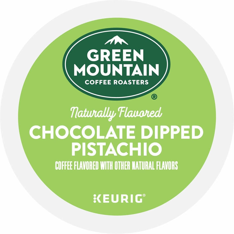 Green Mountain Coffee Roasters® K-Cup Chocolate Dipped Pistachio - Compatible with Keurig Brewer - Medium - Per Box