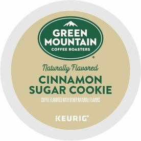 Green Mountain Coffee K-Cup Pod - Compatible with Keurig Brewer - Regular - Light - Cinnamon Sugar Cookie