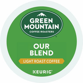 Green Mountain Coffee K-Cup Pod Our Blend Keurig Single-Serve Pods Light Roast 24 Count