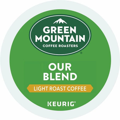 Green Mountain Coffee K-Cup Pods: Our Blend Light Roast - 24 Count Pack
