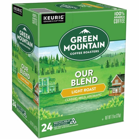 Green Mountain Coffee K-Cup Pods: Our Blend Light Roast - 24 Count Pack