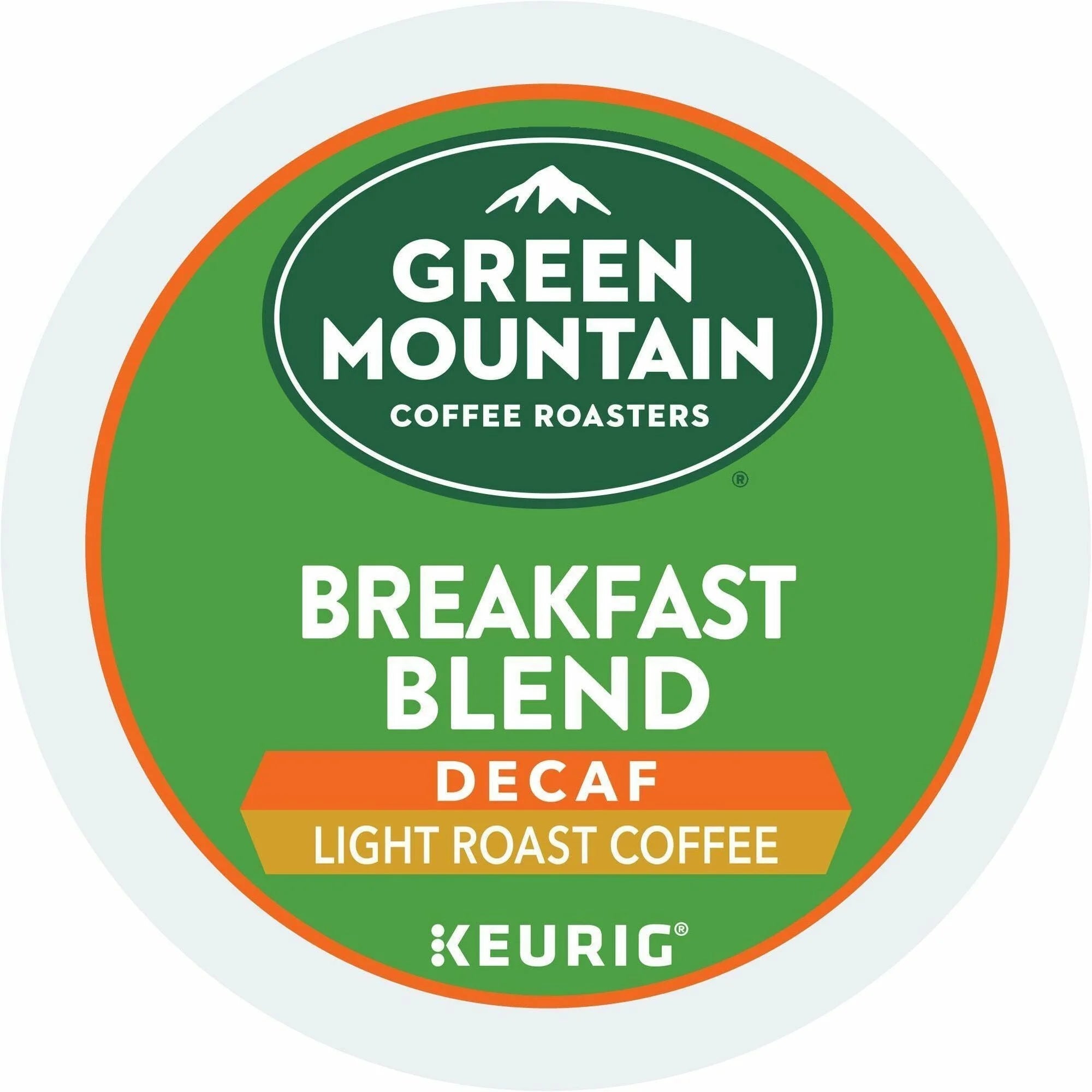 Green Mountain Coffee Roasters® Breakfast Blend Decaf K-Cups - Light Decaffeinated - 24/Box 4/Carton