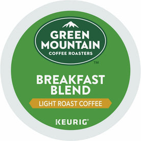 Green Mountain Coffee Roasters® K-Cup Breakfast Blend - Compatible with Keurig Brewer - Regular - Light