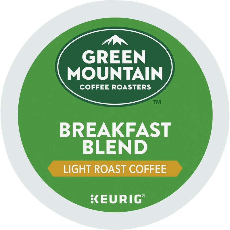 Green Mountain Coffee Roasters® K-Cup Breakfast Blend - Compatible with Keurig Brewer - Regular - Light