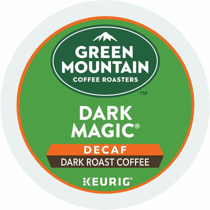 Green Mountain Coffee Roasters® Dark Magic Decaf K-Cups - Full/Extra Dark/Extra Bold - 24/Box