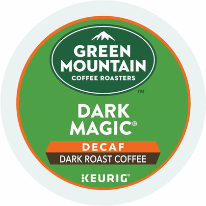 Green Mountain Coffee Roasters® Dark Magic Decaf K-Cups - Full/Extra Dark/Extra Bold - 24/Box