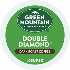Green Mountain Coffee Roasters® K-Cup Double Diamond - Compatible with Keurig Brewer - Regular - Dark