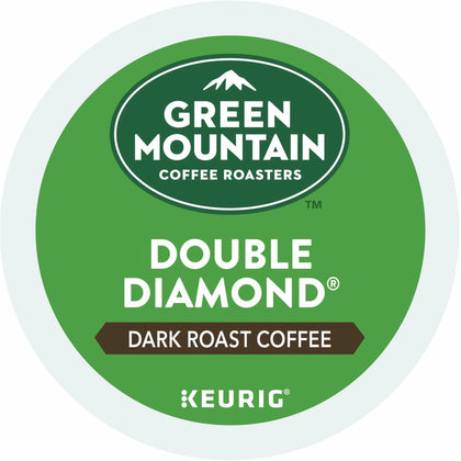 Green Mountain Coffee Roasters® Double Diamond K-Cup: Dark Regular - 24/Box
