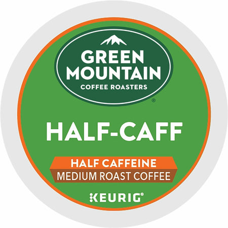 Green Mountain Coffee Roasters® Half-Caff K-Cup - Keurig Brewer Compatible - 24/Box
