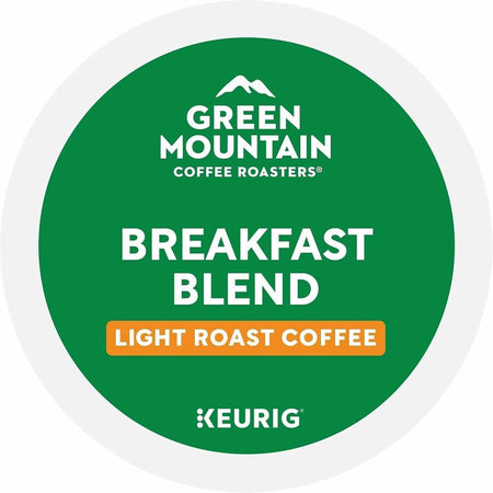 Green Mountain Coffee Roasters® K-Cup Breakfast Blend - Compatible with Keurig Brewer - Regular - Light